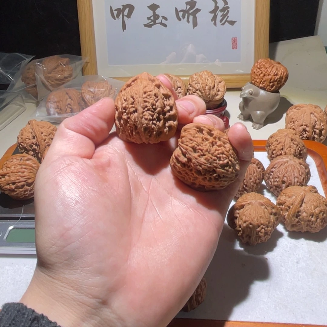 文玩核桃把件37高炮南疆石