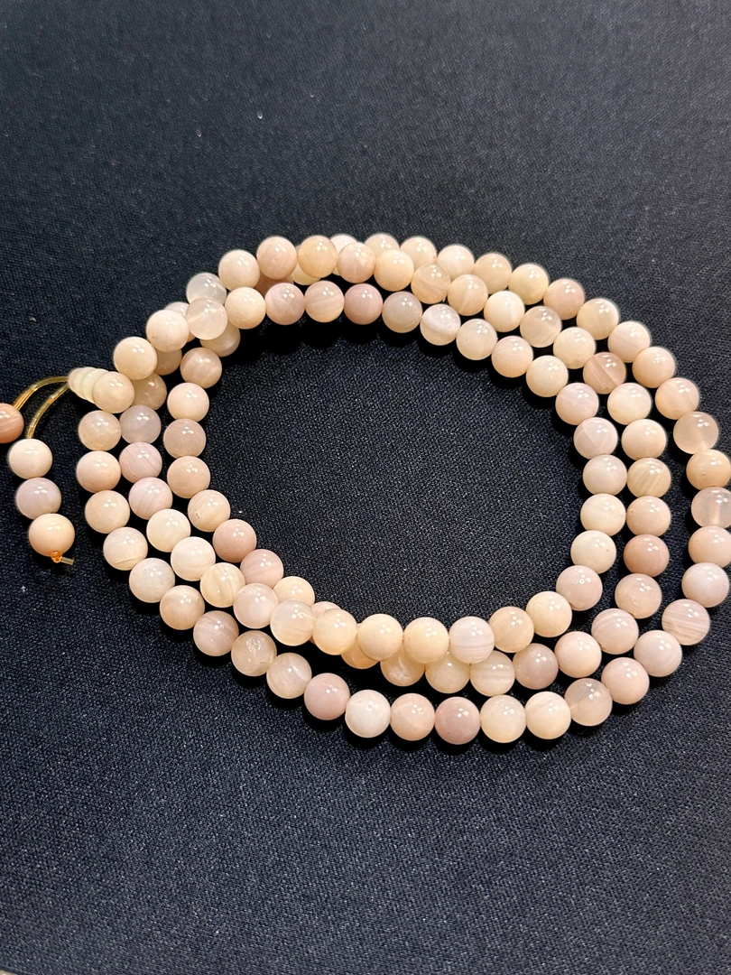 收藏品紫C 深海玉化料稀缺级紫料108DIY搭配