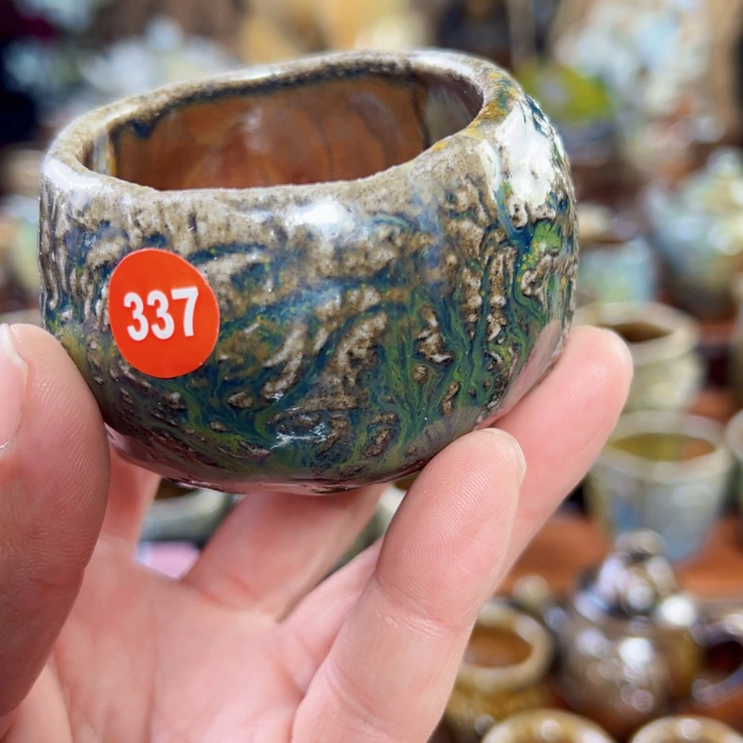 杯青**香337号杨老师手捏柴烧杯