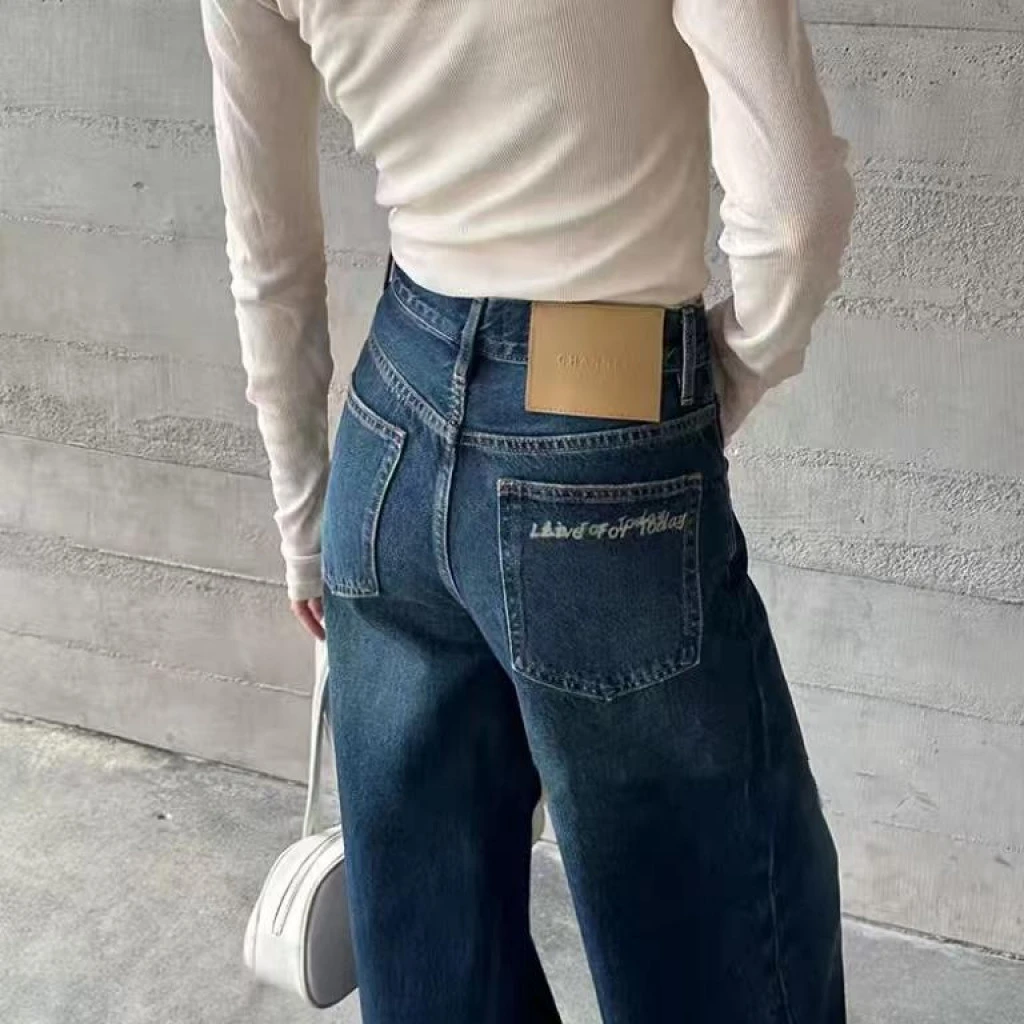 磨毛【252】花86 秋冬款高腰阔腿裤~宽松版型 超藏肉！