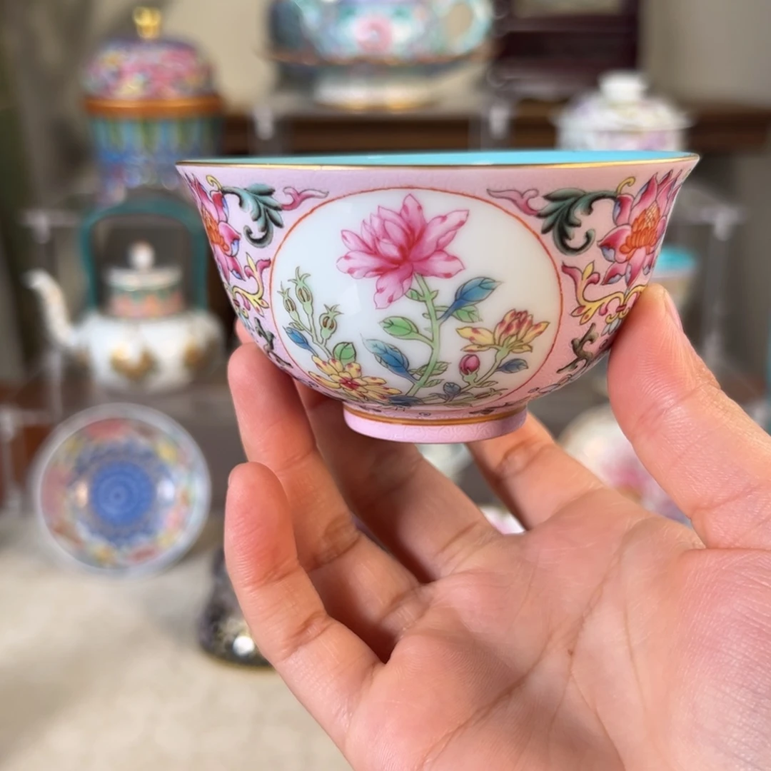 纯手工手绘 高端茶器