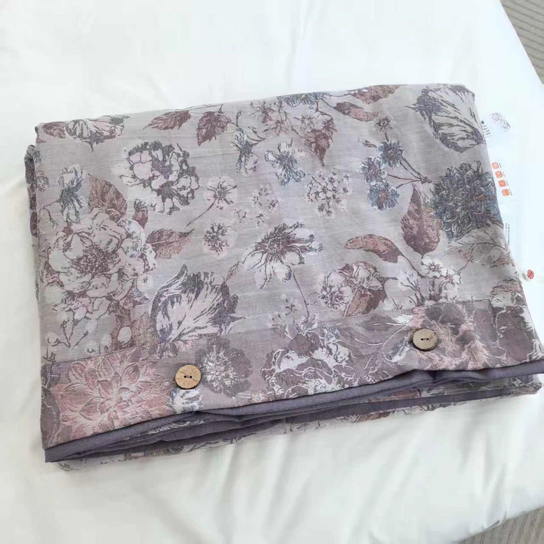 【花样年华】200cm*230cm双层纱被罩舒适透气亲肤被罩 四季可用