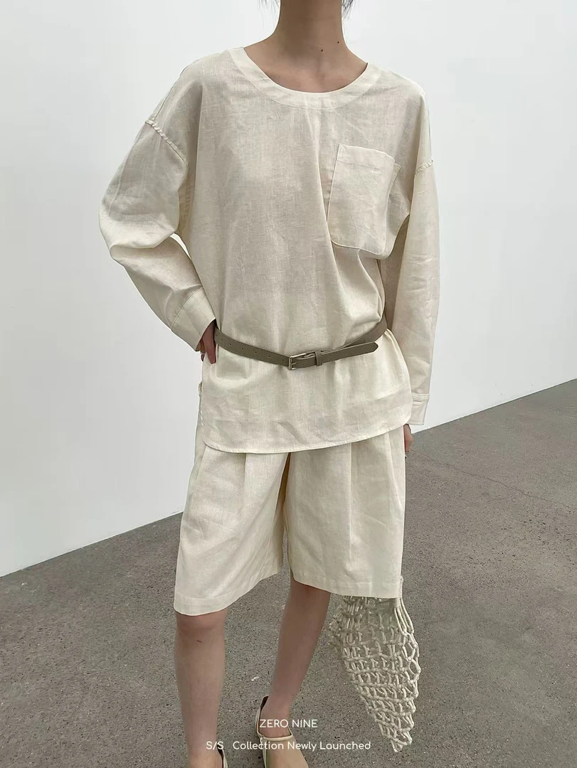 F 0208   百搭简约衬衫上衣  09