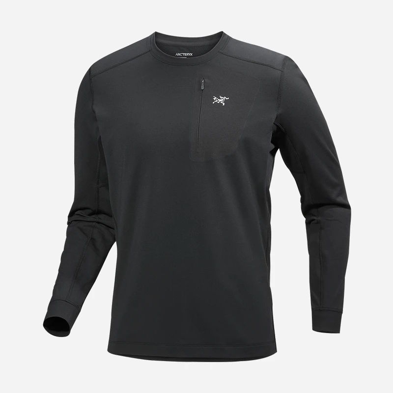 ARC'TERYX/始祖鸟Rho LT Crew轻量保暖抓绒速干圆领长袖T恤