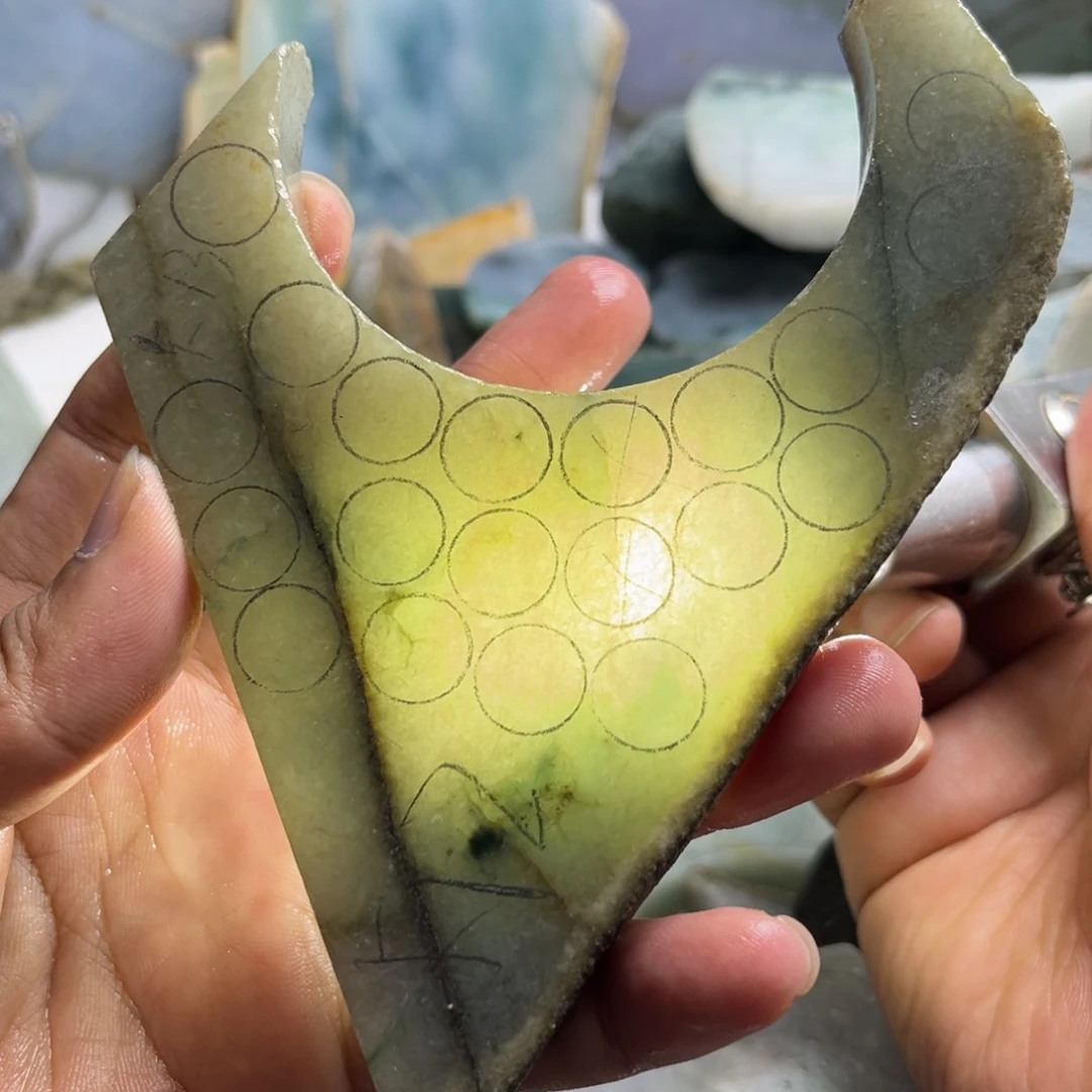 翡翠未镶嵌颈饰纯天然缅甸翡翠A货