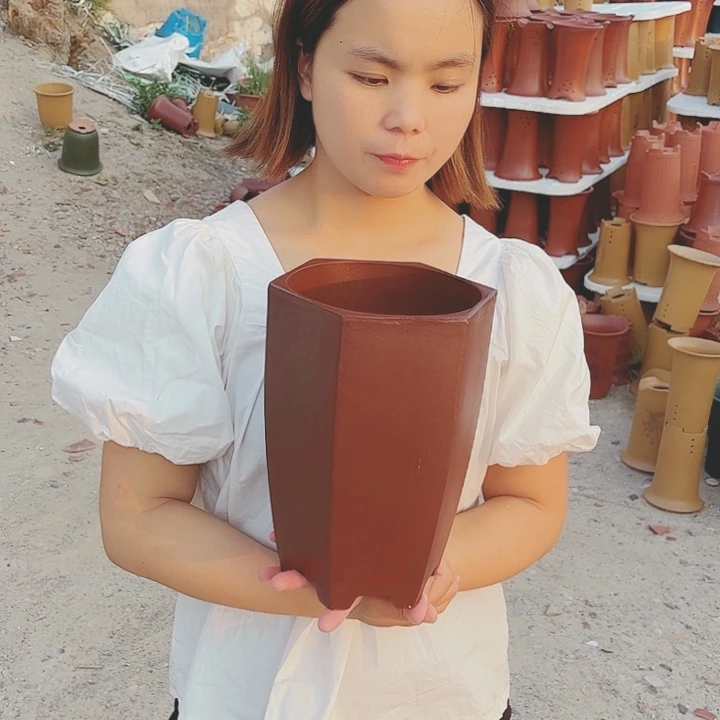 紫砂花盆宜兴紫砂精品花盆