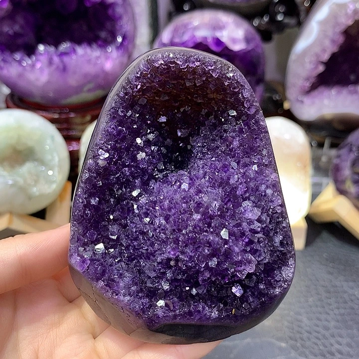 未镶嵌珠宝半成品紫晶