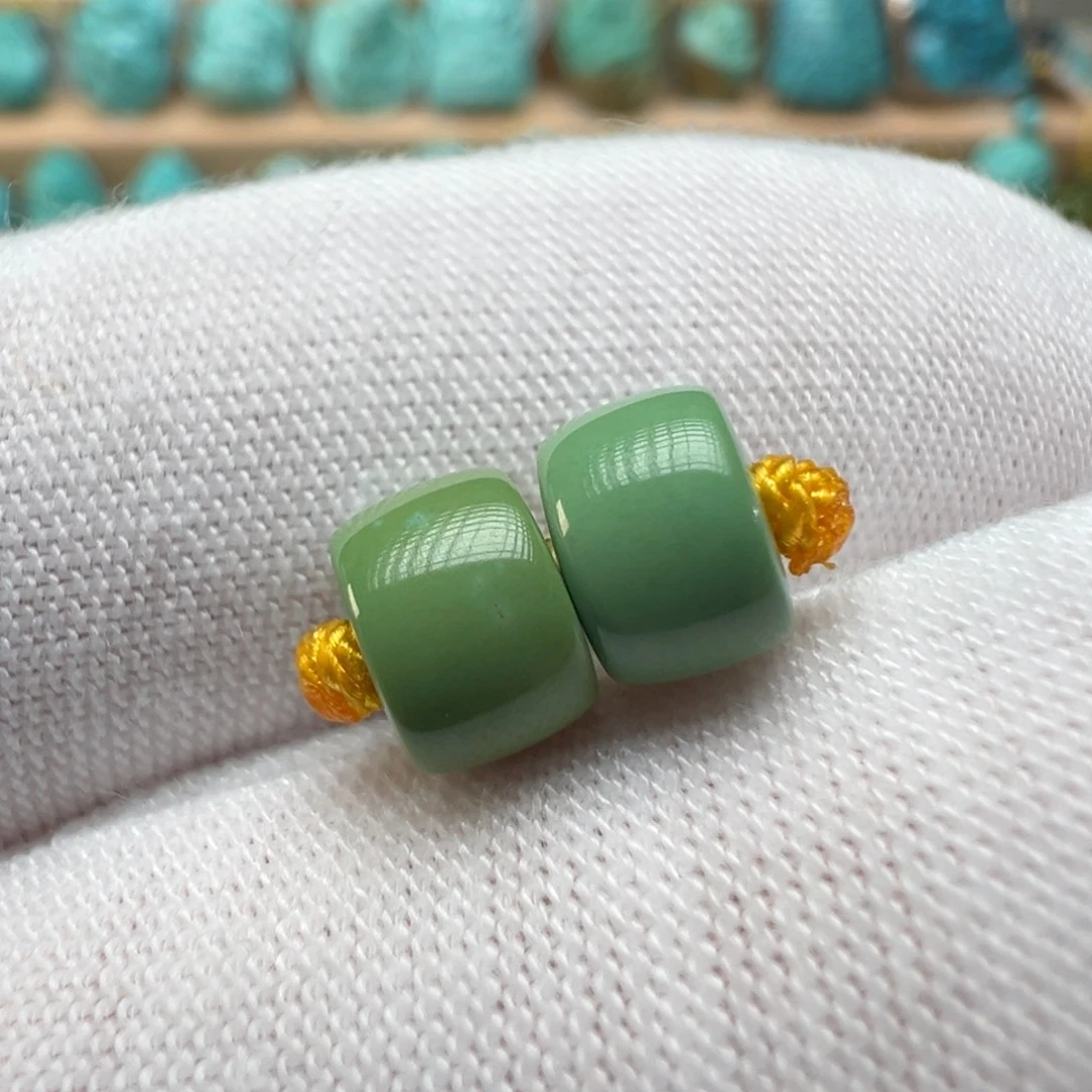 绿松石未镶嵌配饰6.8*4.6