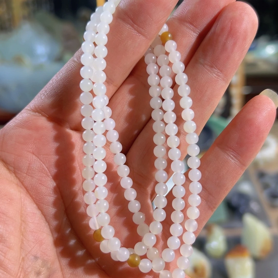 和田玉手链未镶嵌