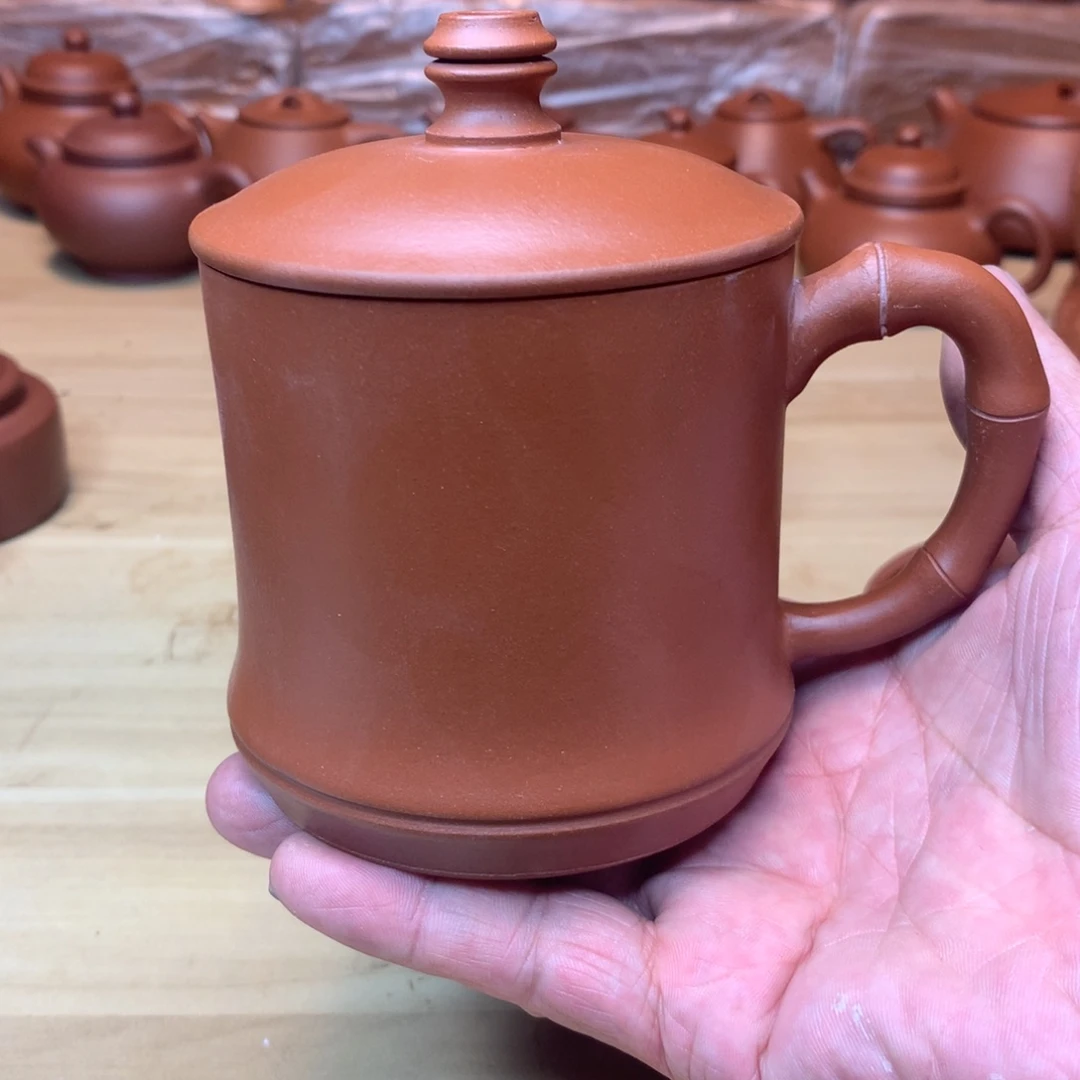 茶壶紫砂原矿赵庄朱泥盖杯