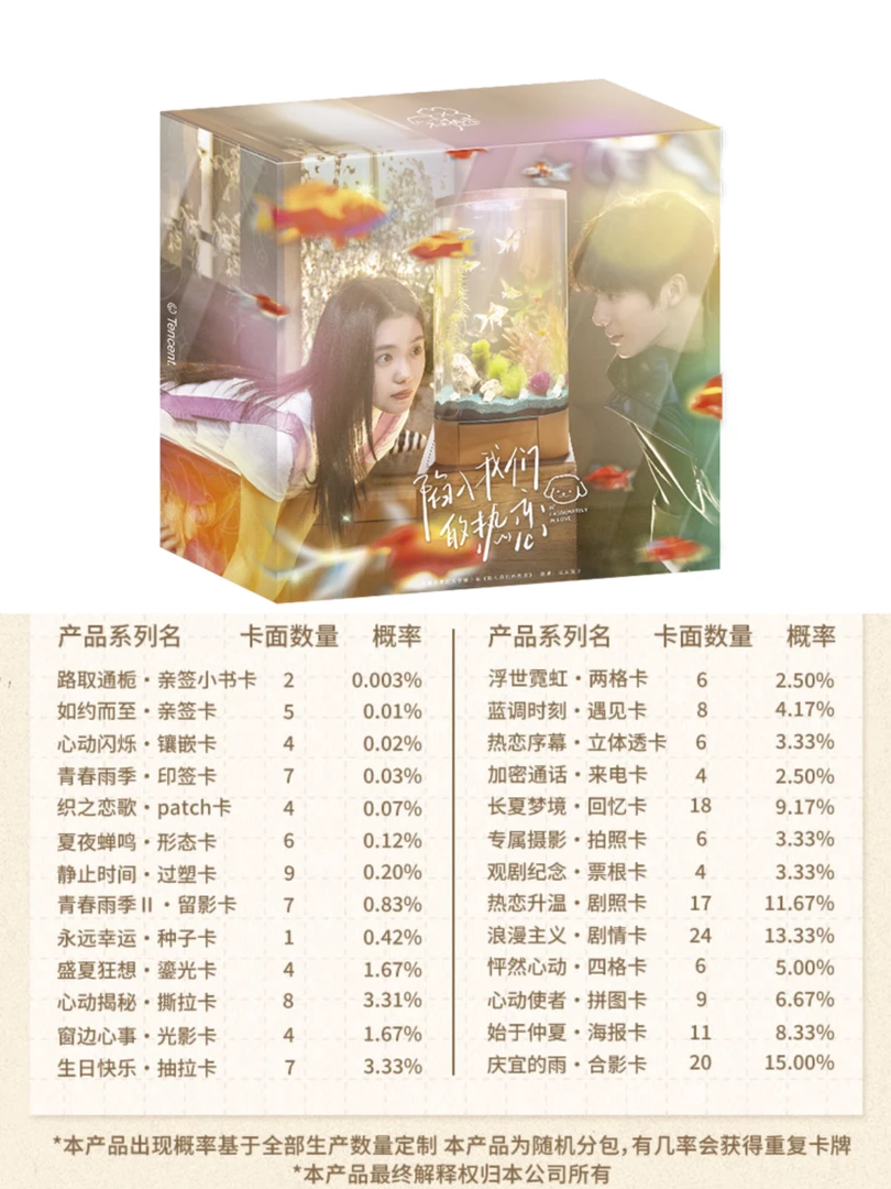 【宝宝巴士】吾流不凡《陷入我们的热恋》影视收藏卡-盲盒（默认代拆）