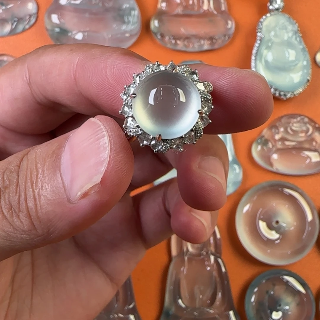 定制翡翠未镶嵌天然