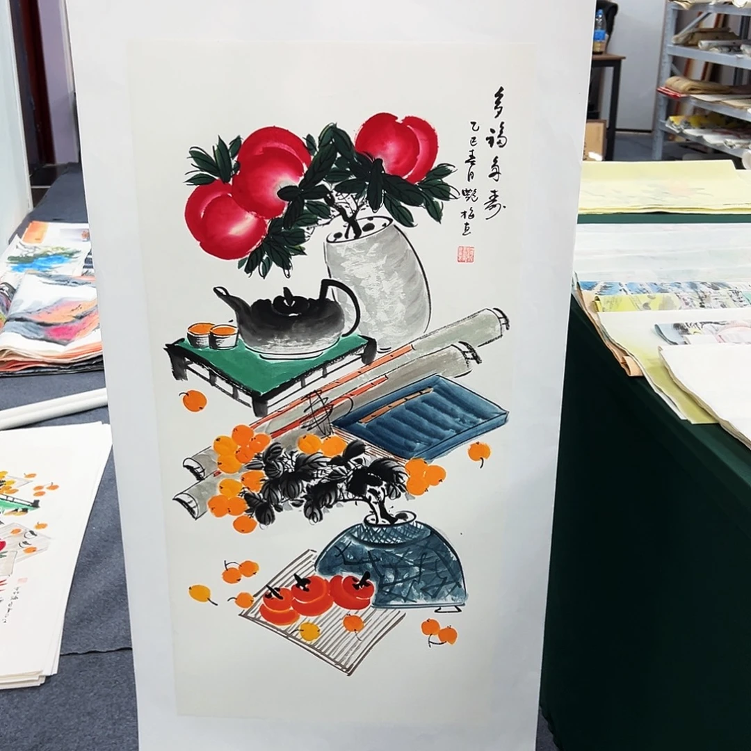 国画宣纸国画纯手绘作品
