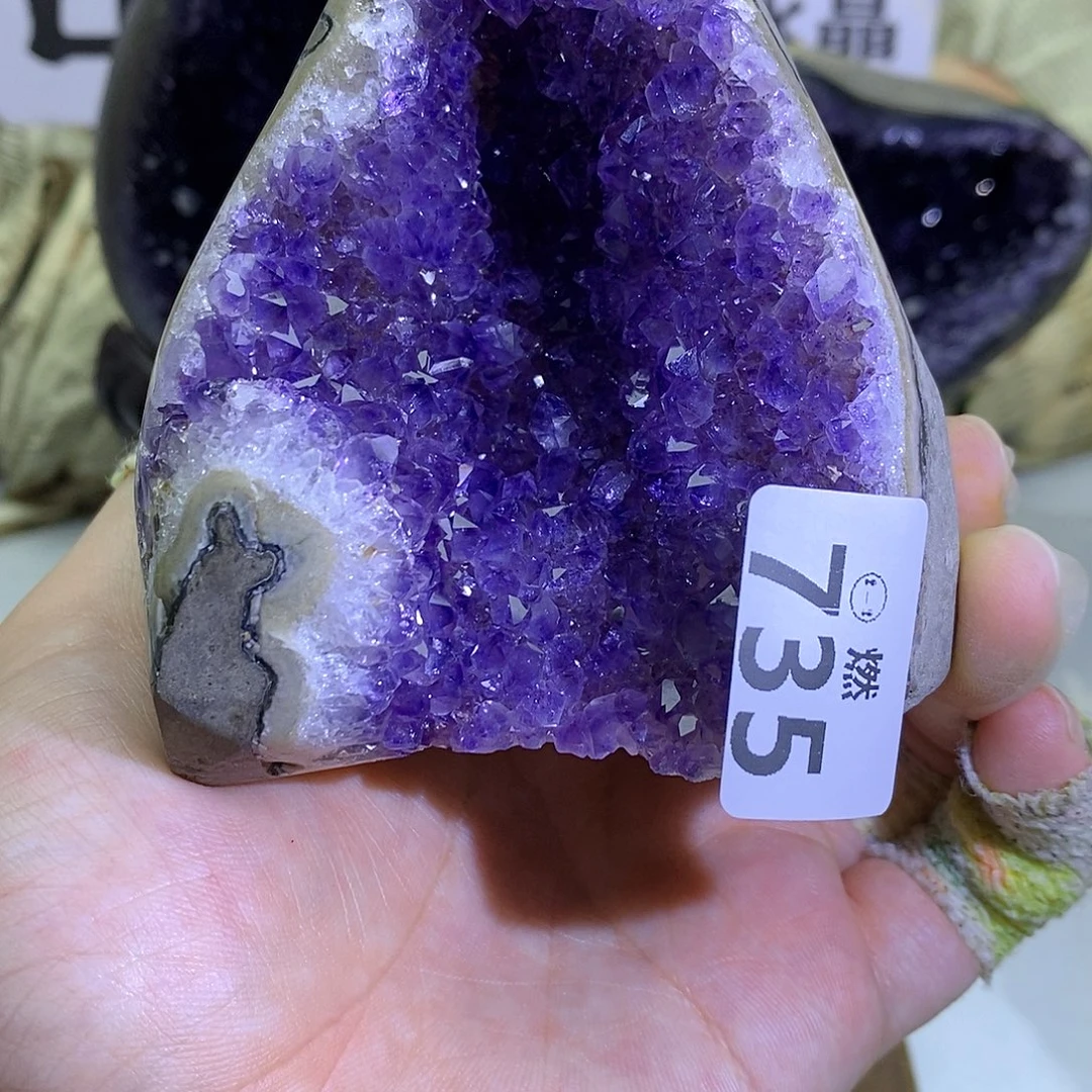 未镶嵌大型摆件（非配饰）紫晶