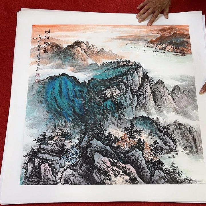 国画手绘国画作品