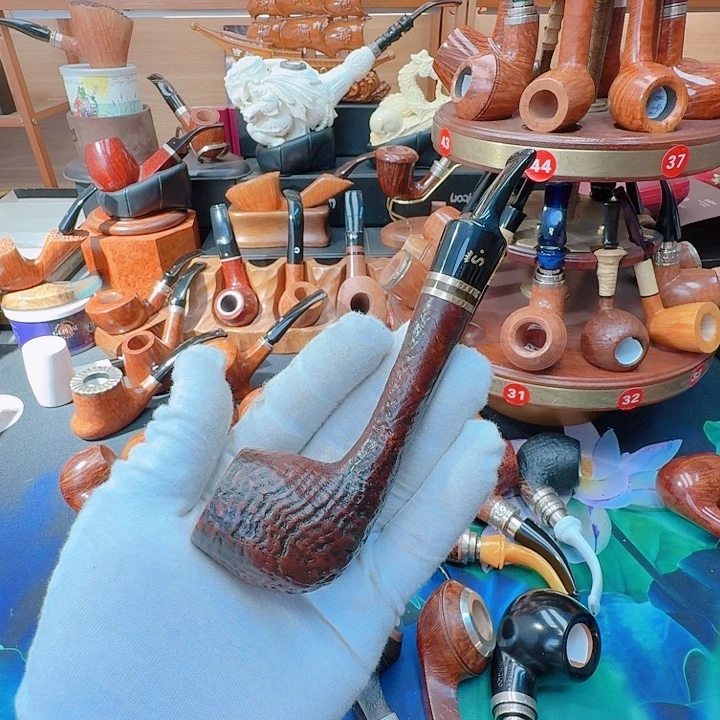正***源丹麦石楠木工艺品斗