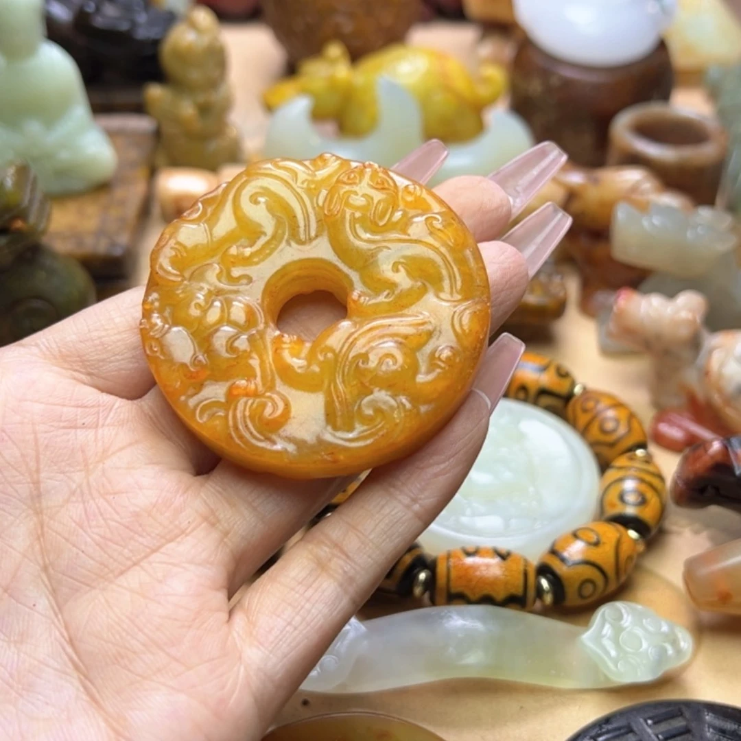 【闪购商品】蛇纹石玉颈饰未镶嵌