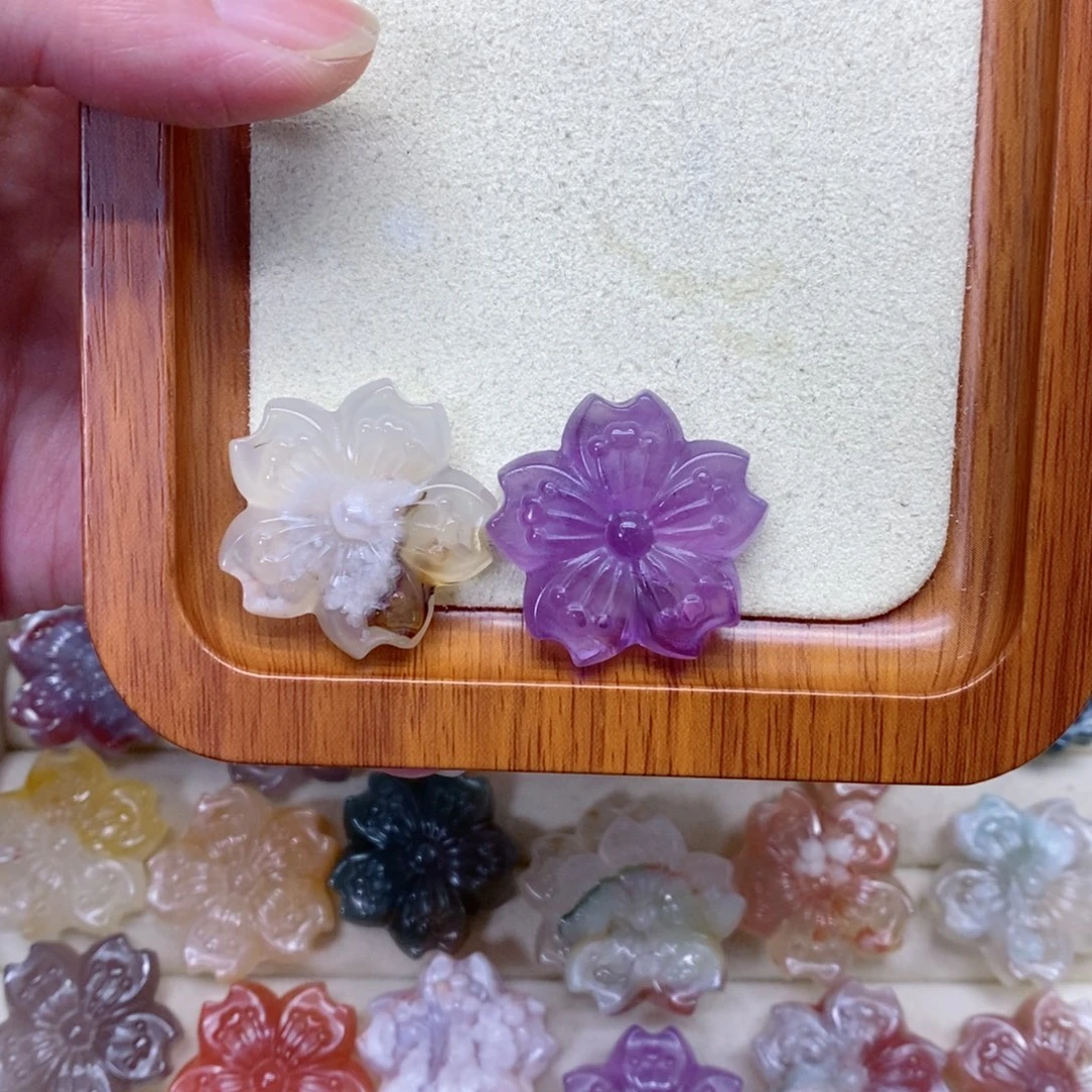 梦****未镶嵌玛瑙/玉髓珠宝半成品