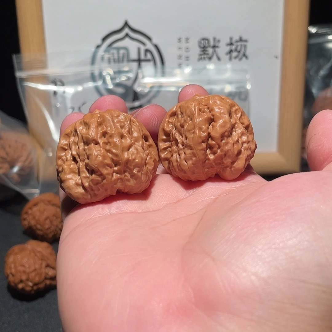 把件文玩核桃38蛤蟆头