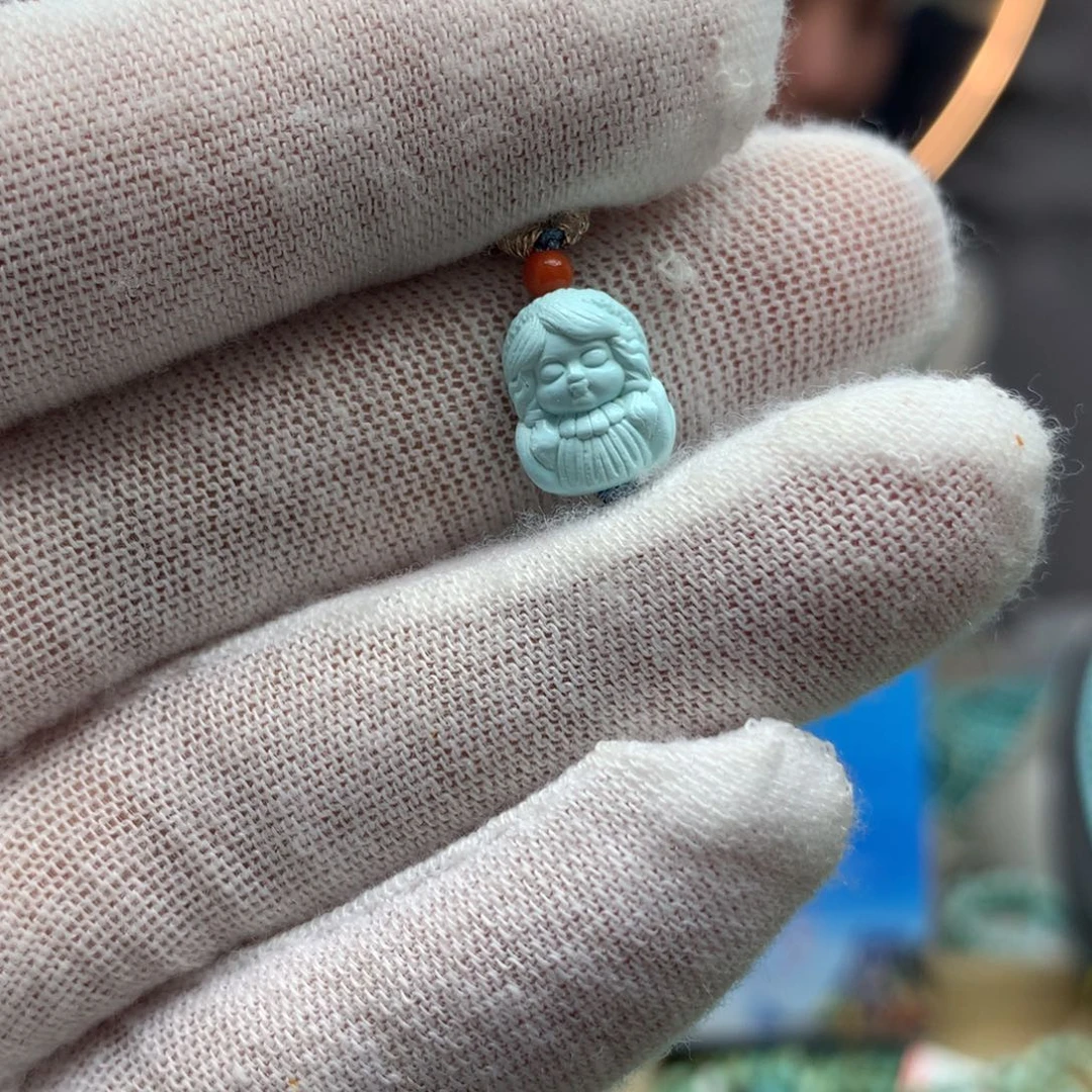 绿松石挂件未镶嵌