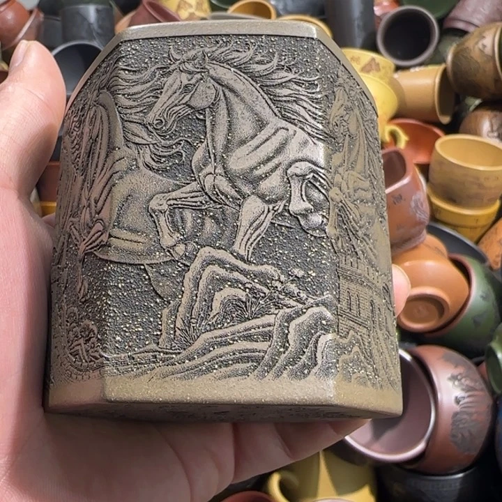 茶杯紫砂全手工制作工艺