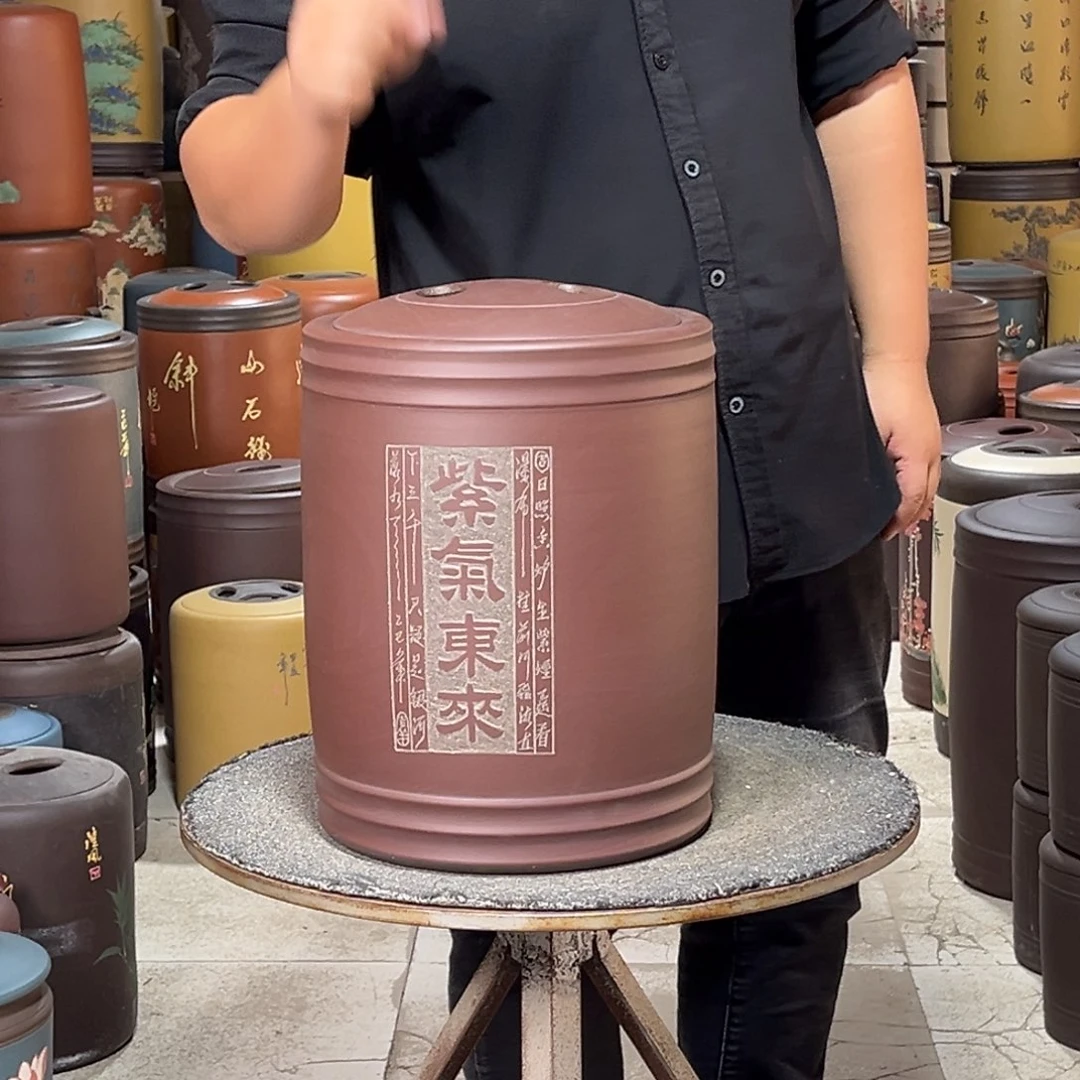 紫砂茶叶罐茶叶罐