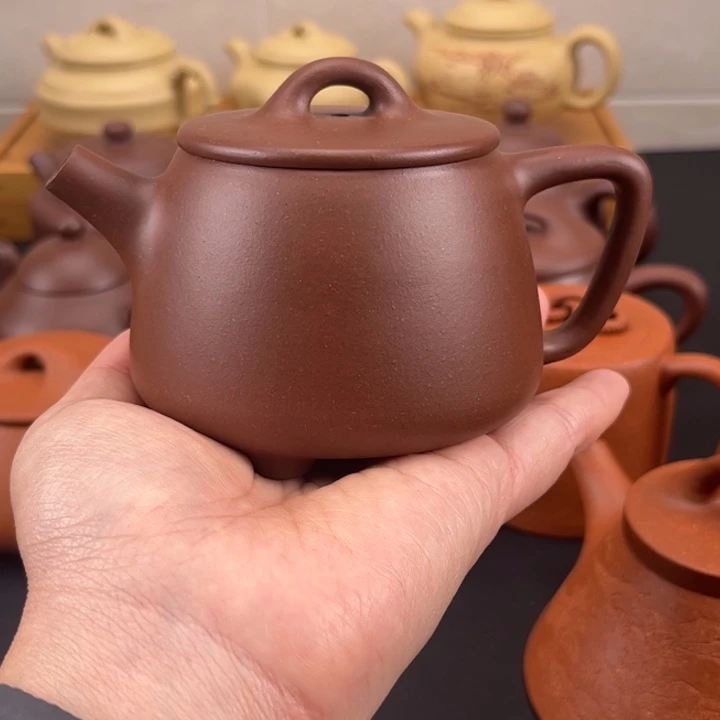 茶壶紫砂全手工高石瓢200cc