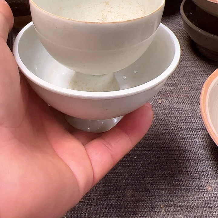 湖田窑杯子两个包邮大*