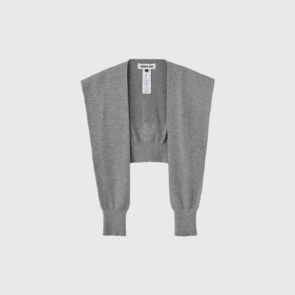 GENERAL IDEA BY BUMSUK春季简约软糯针织袖套披肩6510