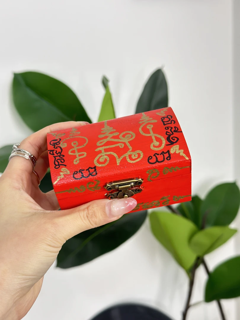 小狐狐许许盒泰泰饰品摆件