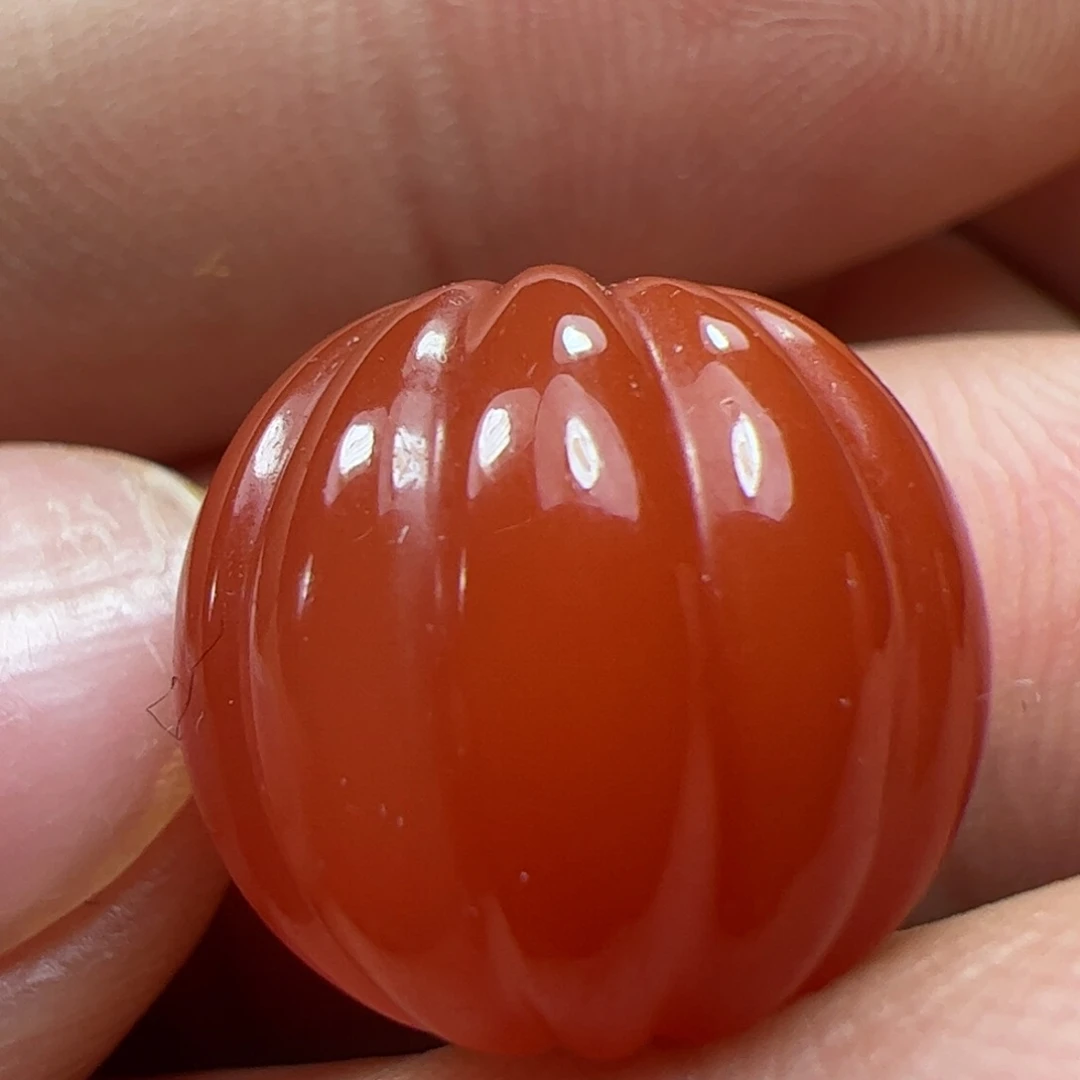 南红玛瑙珠子未镶嵌