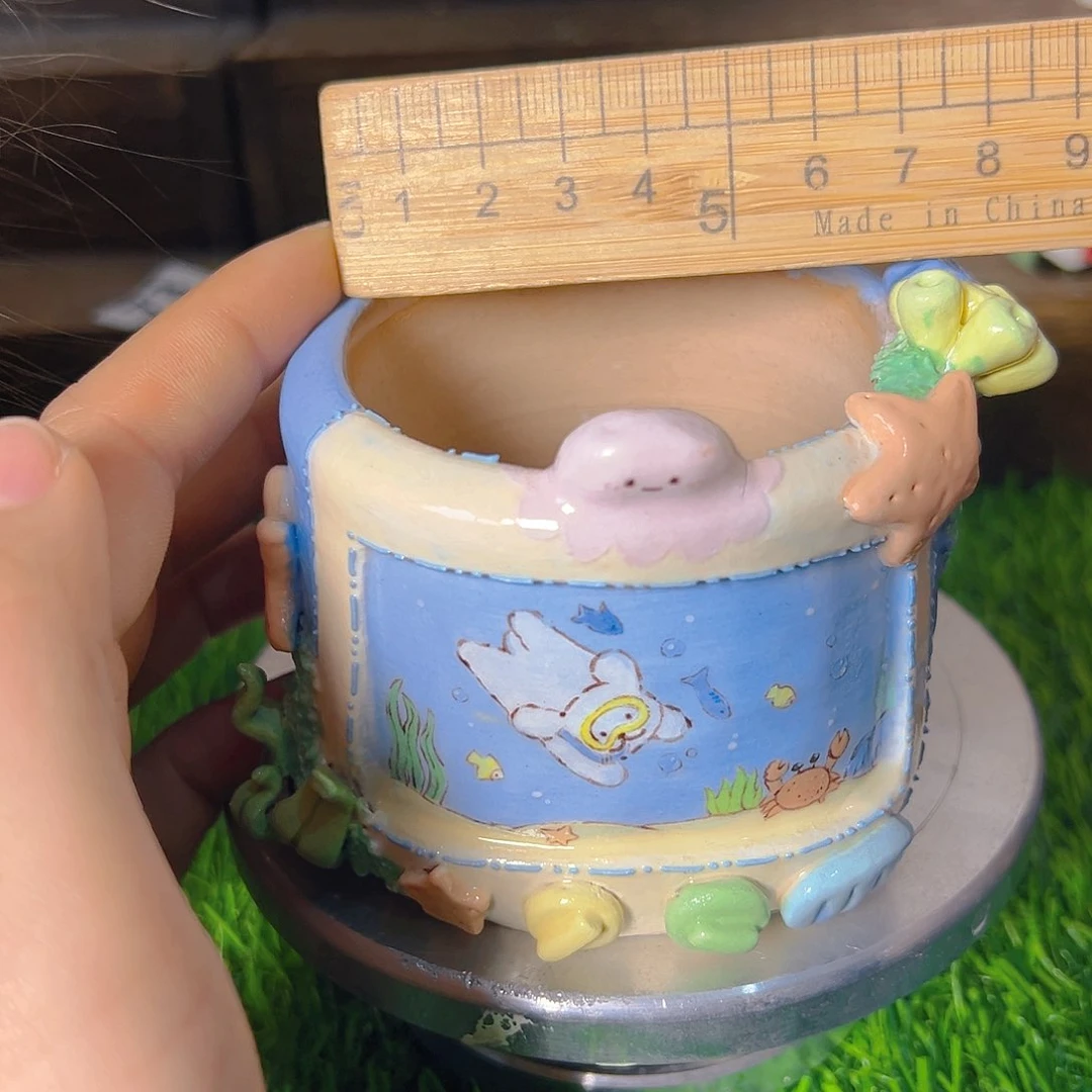 红陶老梧家多肉花盆