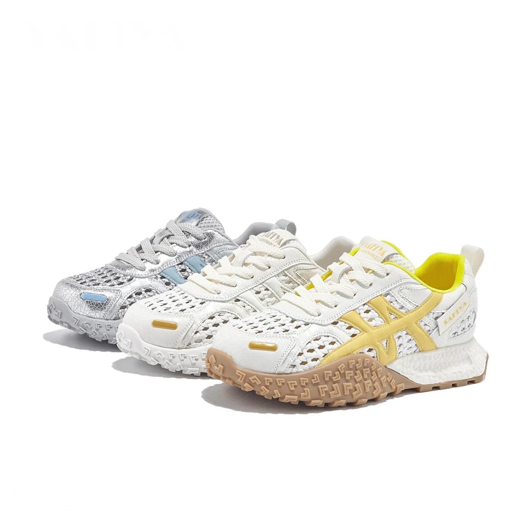 【增高6cm】34码-39码网面鞋厚底夏季透气时尚休闲鞋女鞋潮流女士鞋