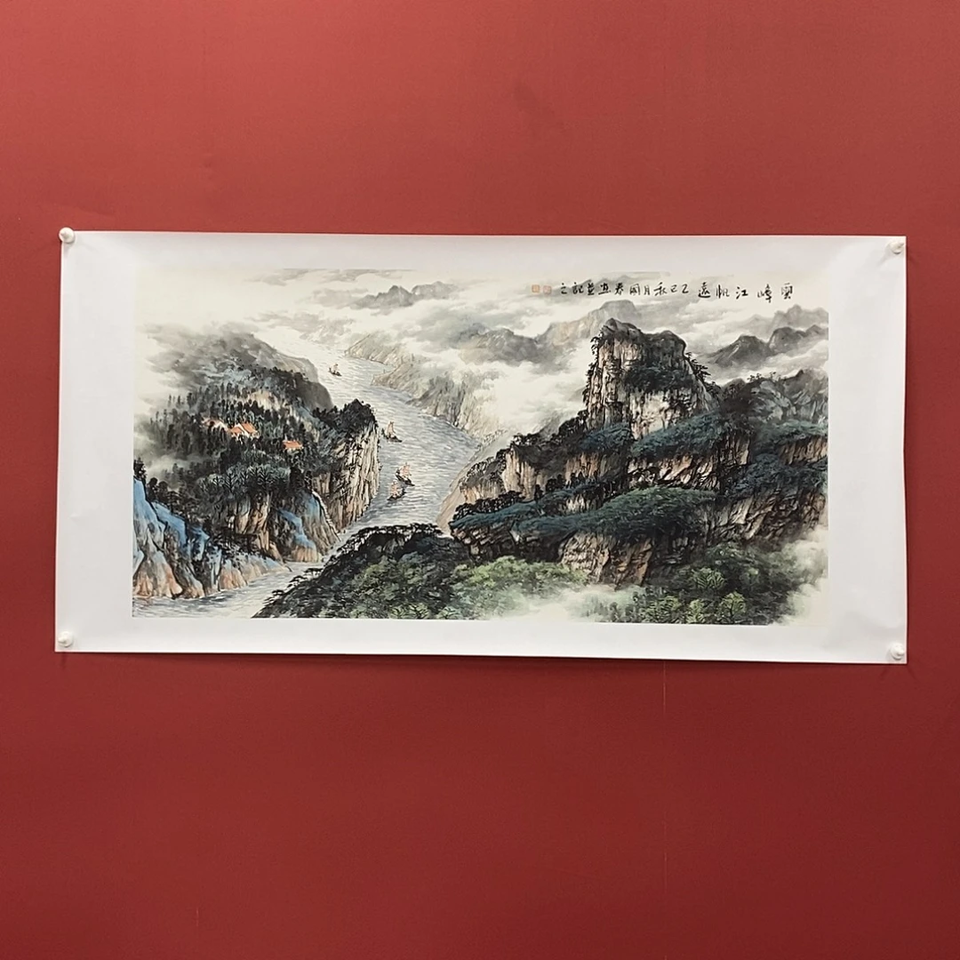 国画韦国春四尺140*70精品佳作