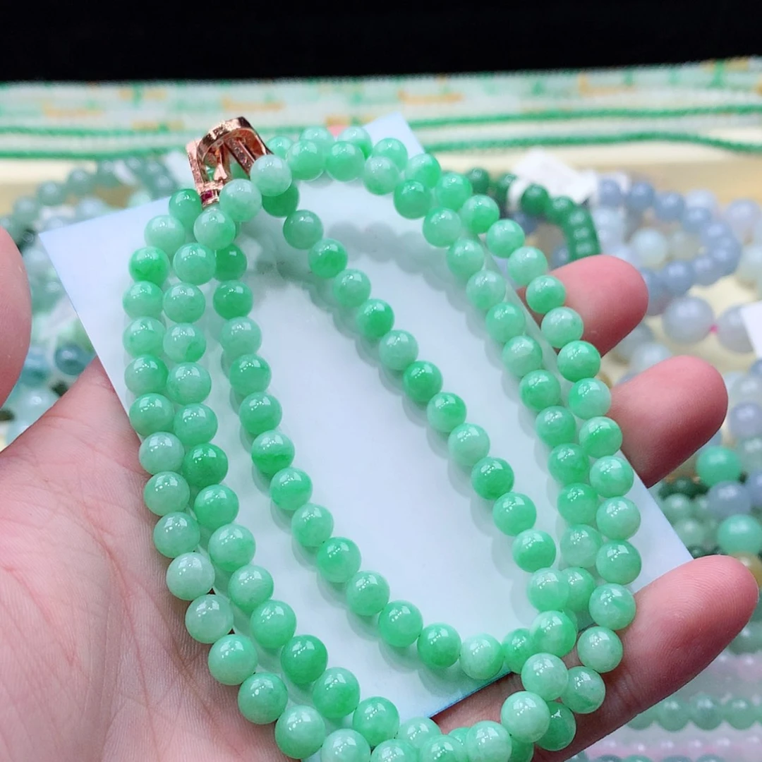 【闪购商品】项链未镶嵌翡翠缅甸天然A货翡翠