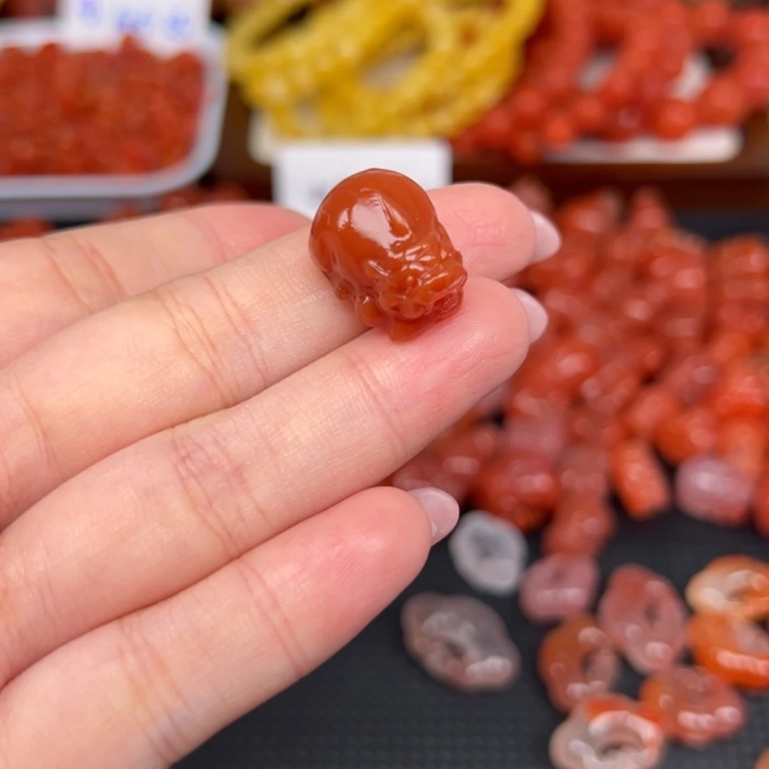 南红玛瑙未镶嵌吊坠(不含链)