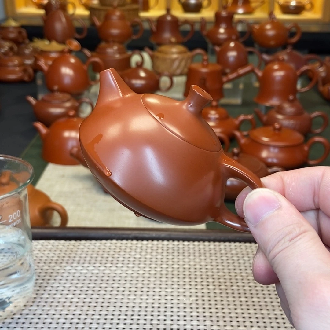 紫砂茶壶潮州手拉壶