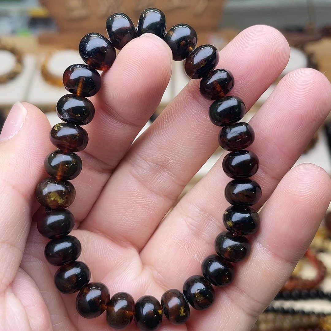 裸石琥珀未镶嵌九