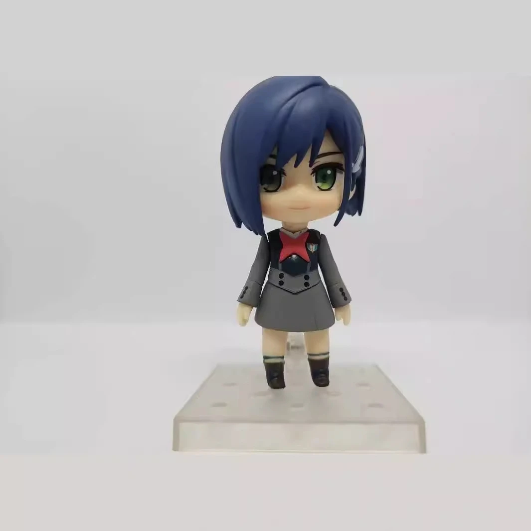 狼族动漫 国家队 987#零二 莓 可替换脸 Q版粘土人 摆件 盒装手办