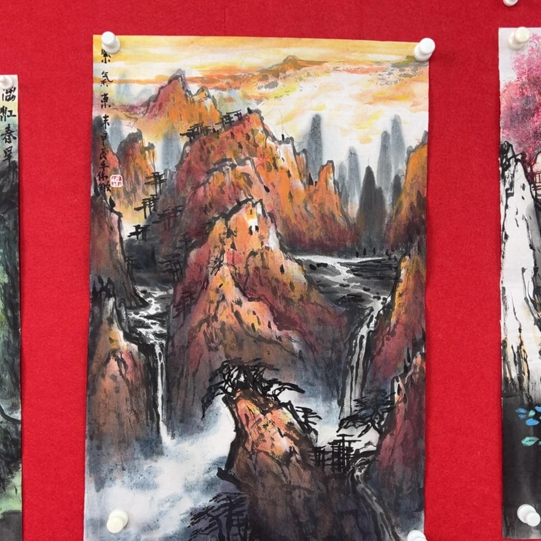 国画绘画国画作品