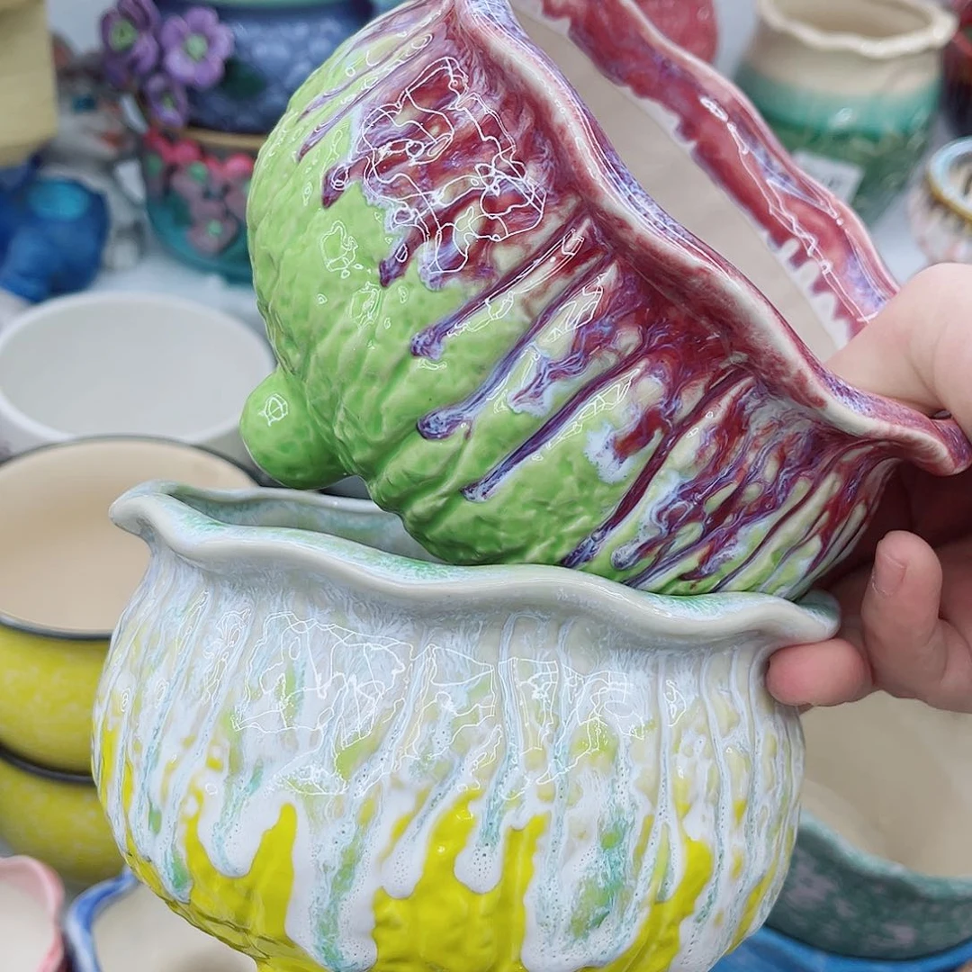 多肉绿植陶瓷花盆