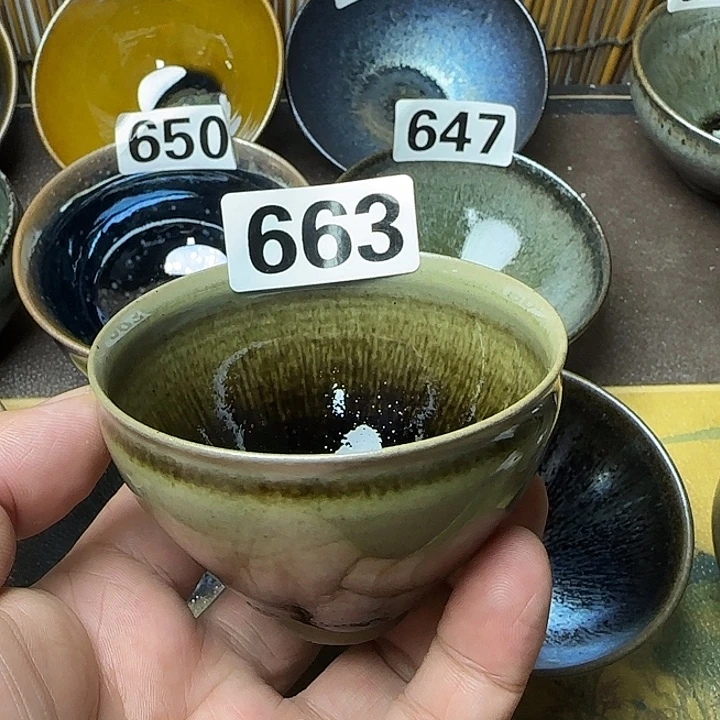 茶盏主人杯龙窑柴烧全手工