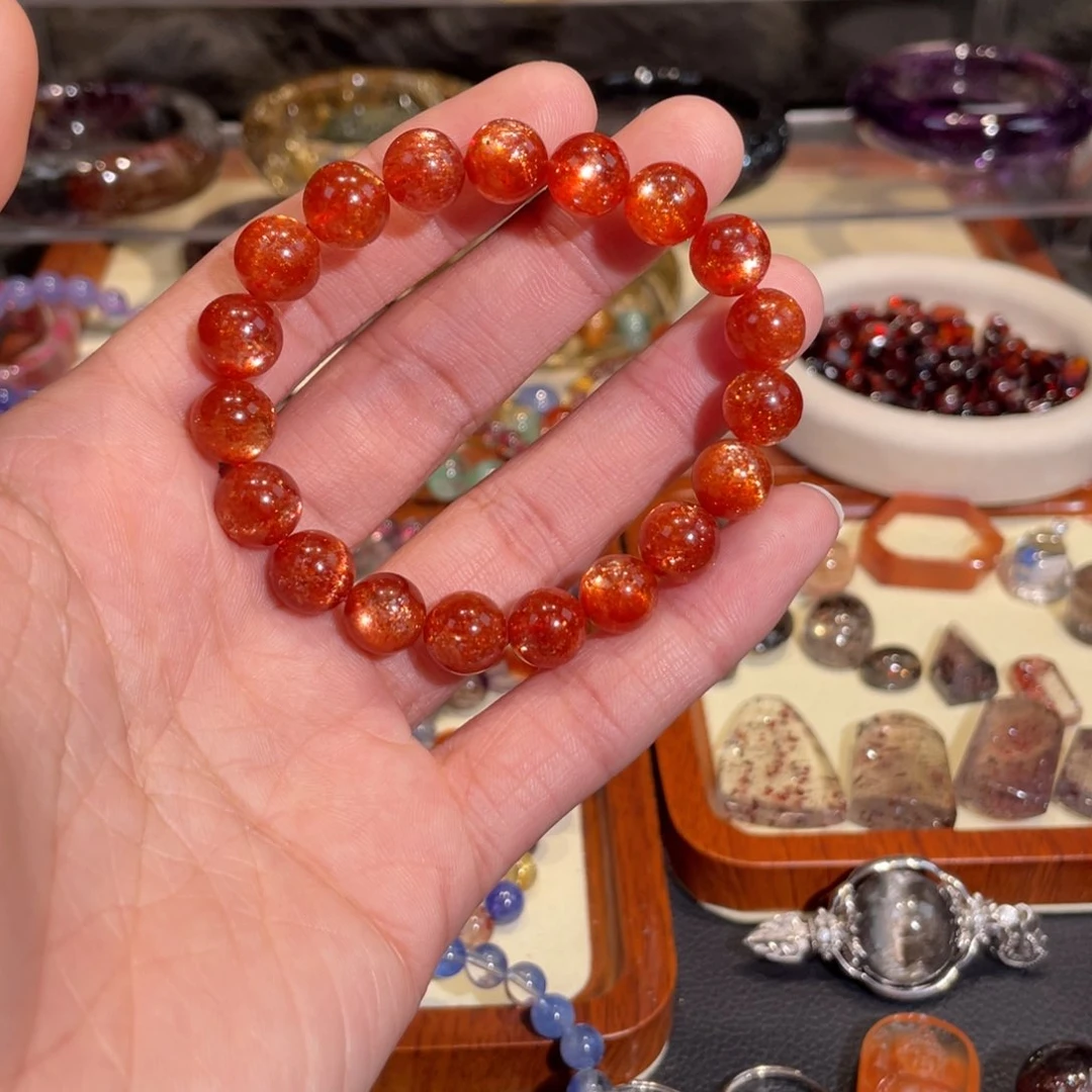 未镶嵌手链日光石