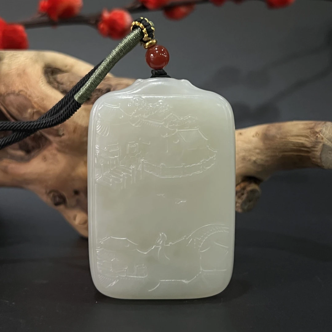 0607GC145和田玉挂件