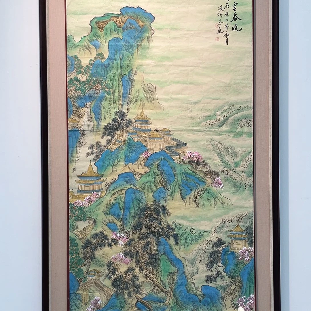 国画凌行志老师手绘国画