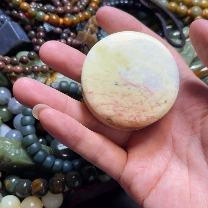 蛇纹石玉未镶嵌手链