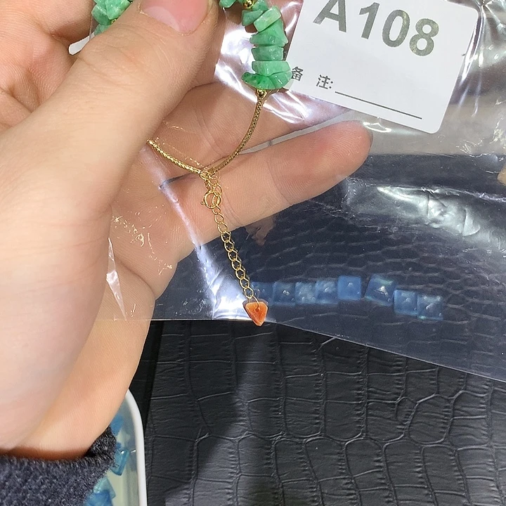 勺***妈未镶嵌水晶珠宝半成品天然水晶A108