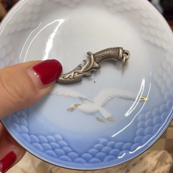 瓷中古工艺品摆件