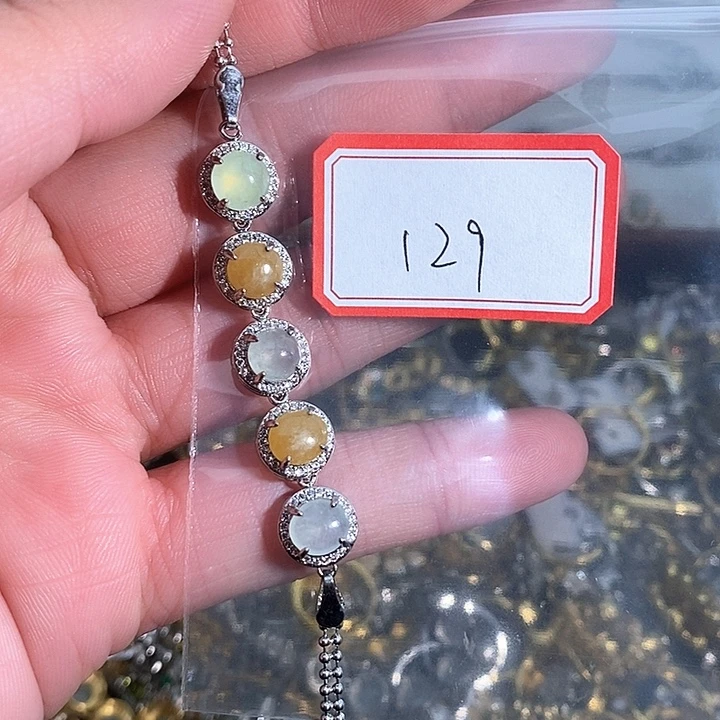 翡翠未镶嵌戒指129