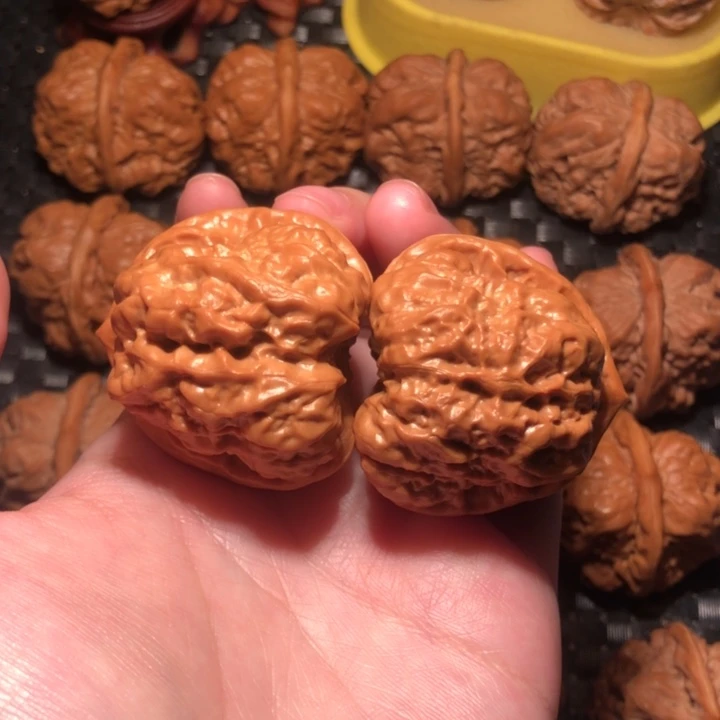 文玩核桃把件42三角蛙相似度高